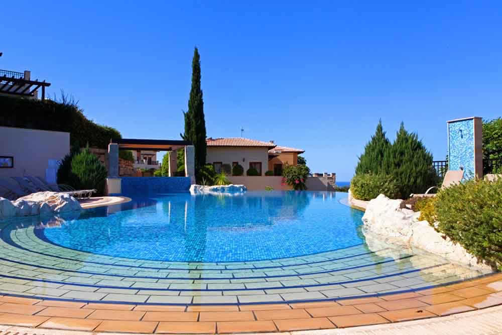 Aphrodite Hills Residences Apartments and Villas the swimming pool at the aphrodite golf resort residences villas and apartments