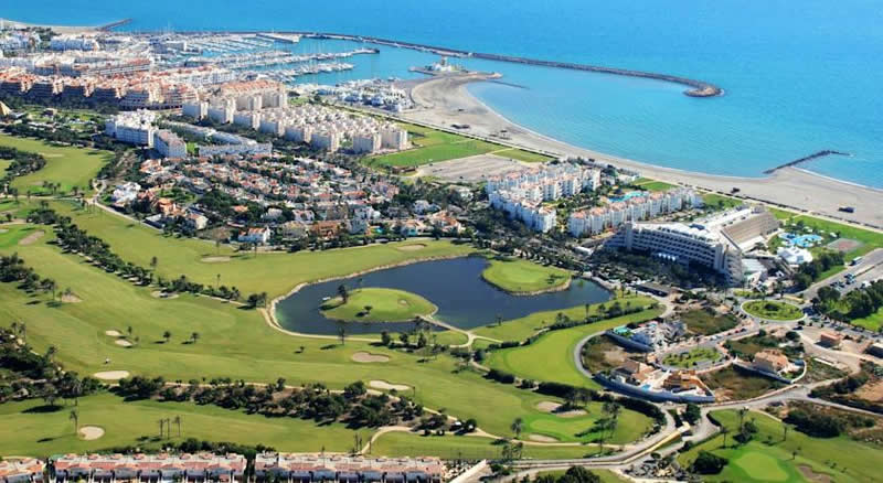 AR Hotel Almerimar - Almerimar ariel view of the AR Almerimar hotel and golf course