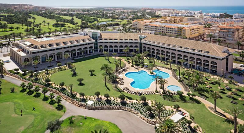 AR Golf Hotel Almerimar - Almerimar ariel view of the AR Golf Hotel Almerimar in Almeria