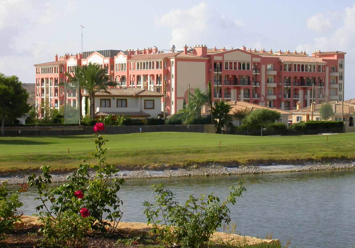 Bonalba Alicante Hotel Hotel Bonalba Alicante viewed from the Bonalba golf course